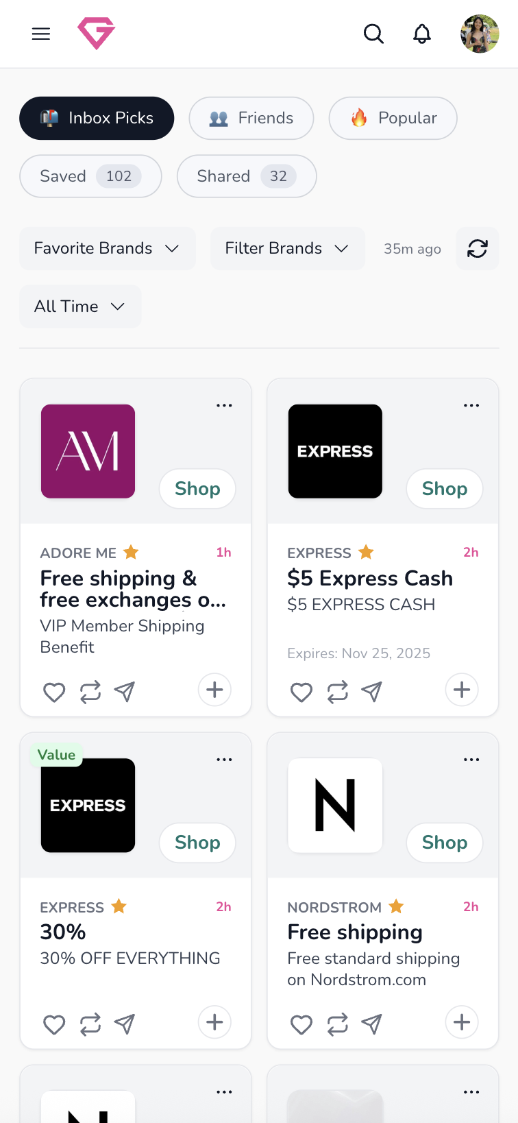 Garnit Dashboard Preview